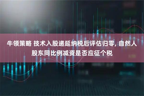 牛领策略 技术入股递延纳税后评估归零, 自然人股东同比例减资是否应征个税